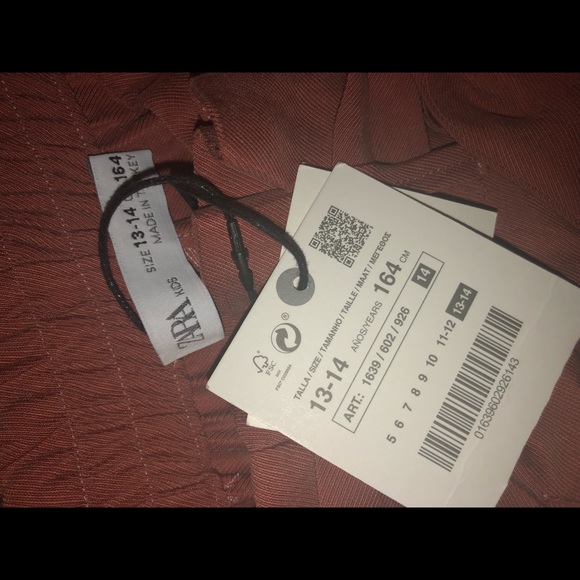 ⭐️NWT⭐️ Zara Tie Front Pants - Picture 2 of 2